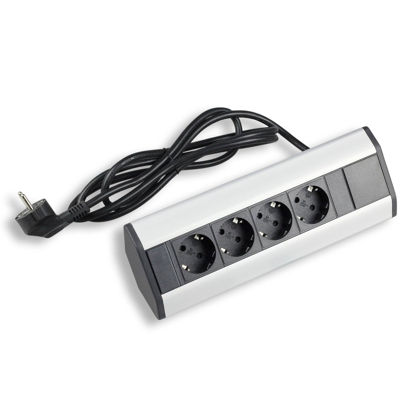 Steckdose versenkbar Küche Büro Tischsteckdose 3-fach Mehrfachsteckdose