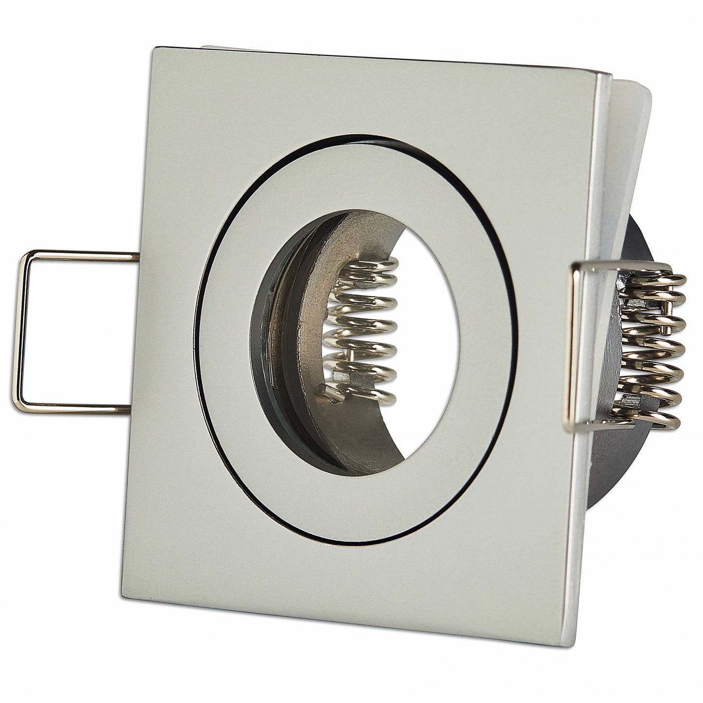 Einbaurahmen GU11 MR11 IP44 eckig flach Badezimmer Rahmen 40mm Einbauleuchte