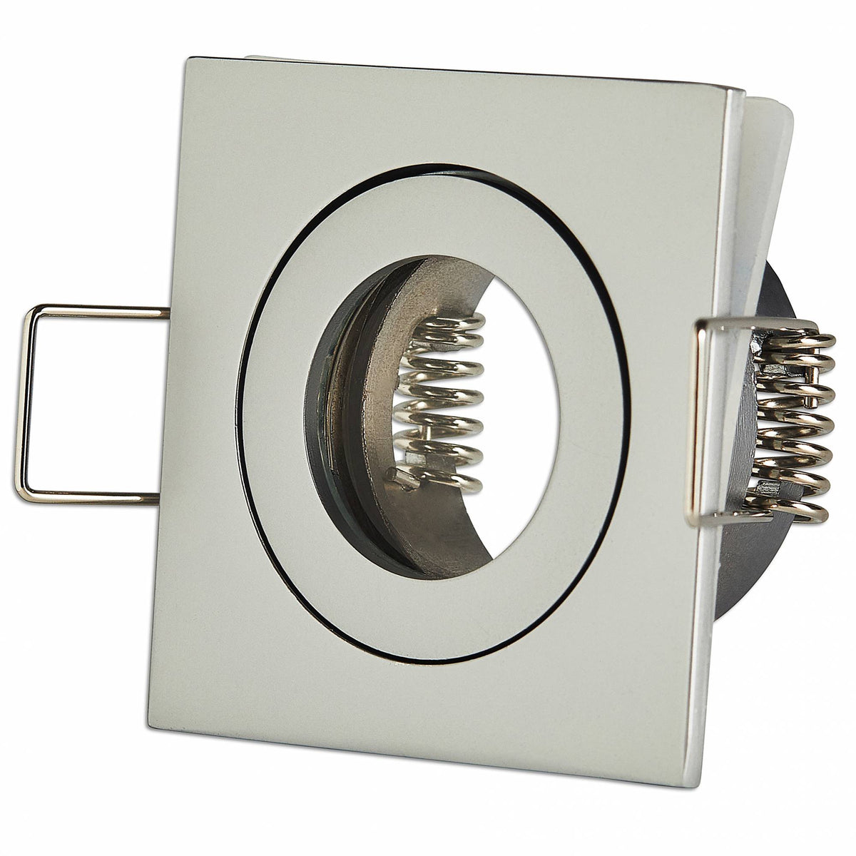 Einbaurahmen GU11 MR11 IP44 eckig flach Badezimmer Rahmen 40mm Einbauleuchte