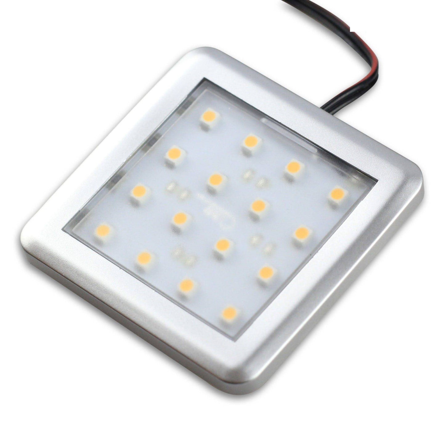 LED Unterbauleuchte Küche 3er rund eckig Küchenleuchte Unterbaulampe Licht