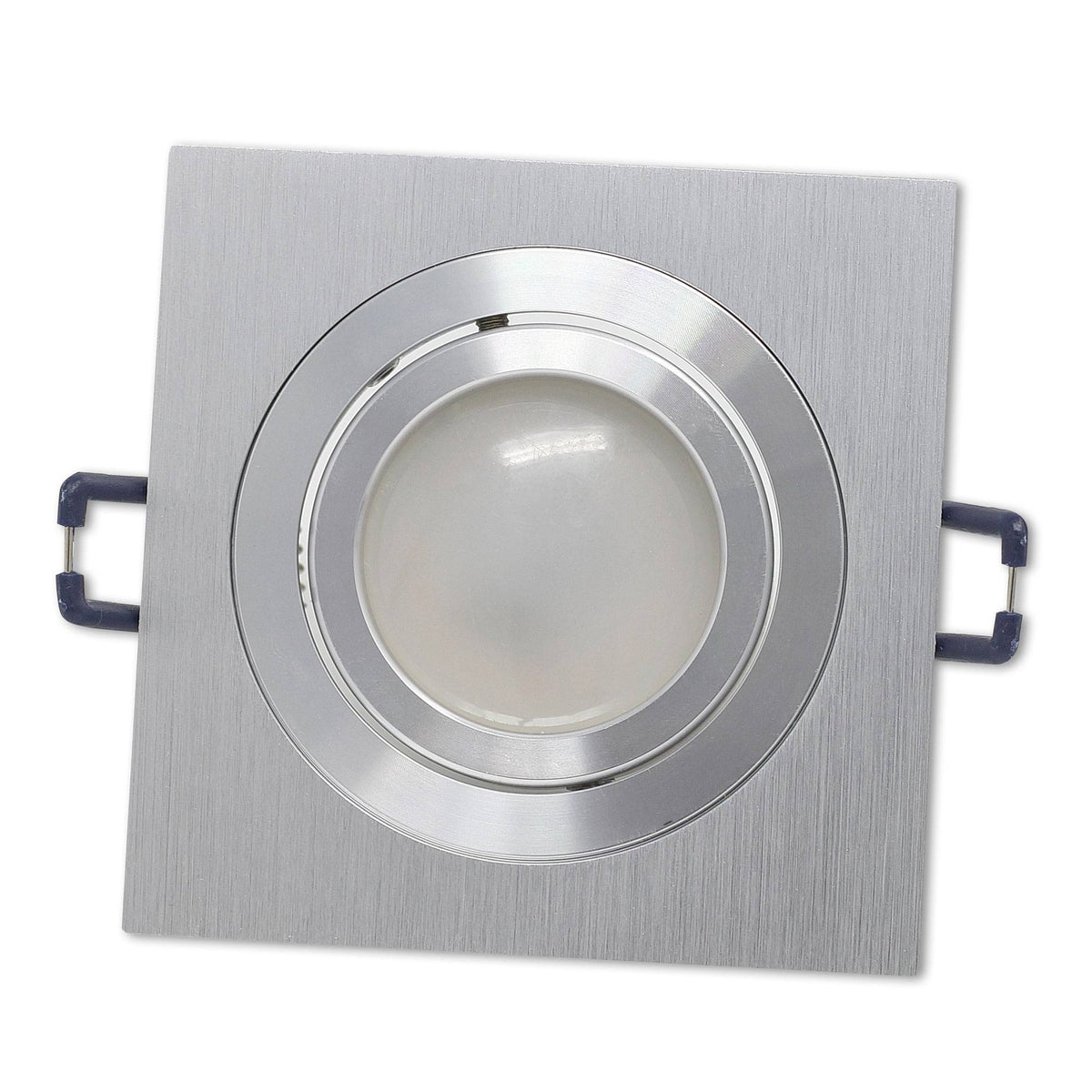 LED Einbaustrahler eckig schwenkbar 12V MR16 5W 7W Einbau-Spot Strahler 75-85mm