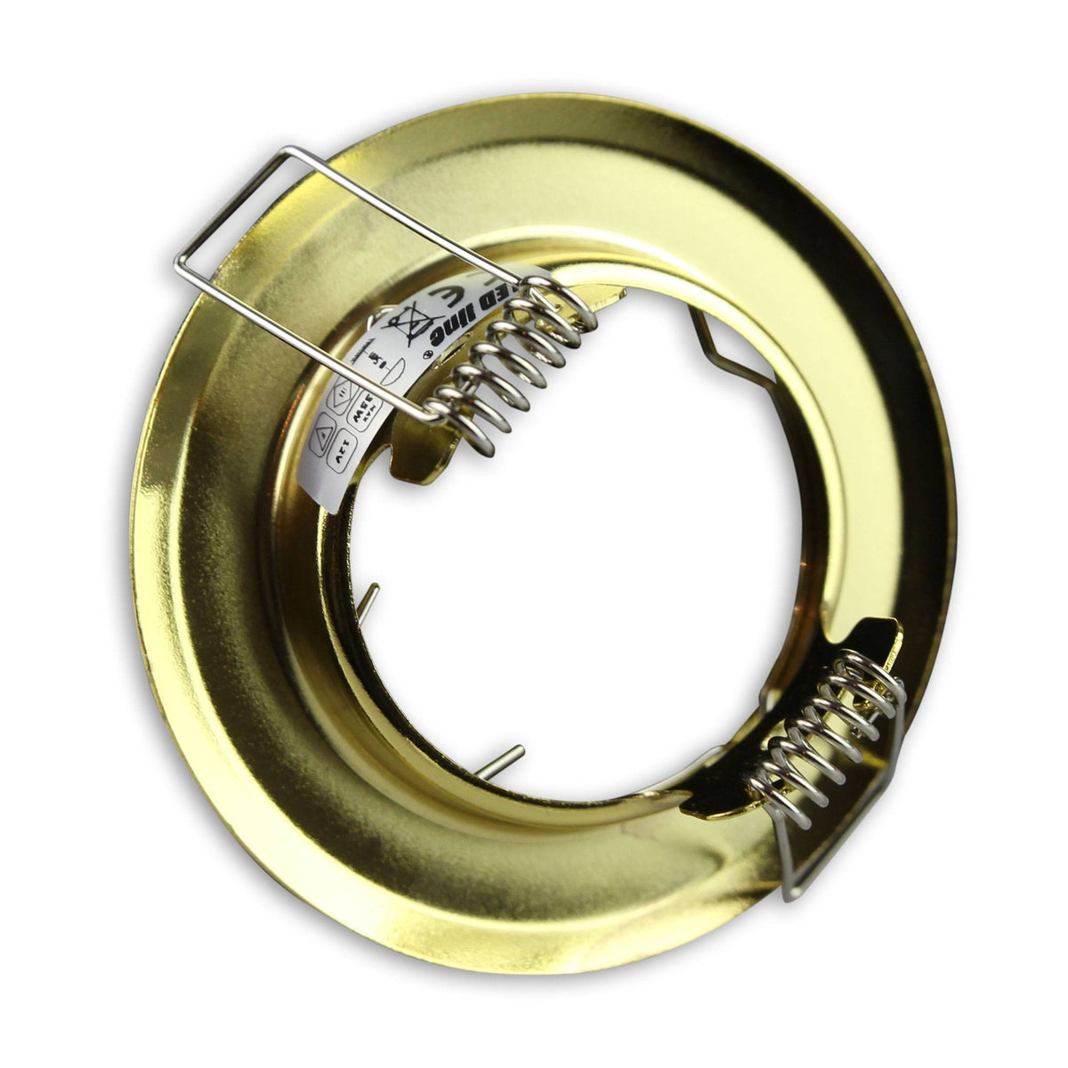 Einbaurahmen GU10 MR16 rund 55-60mm Gehäuse Einbauleuchte Aluminium Einbauspot