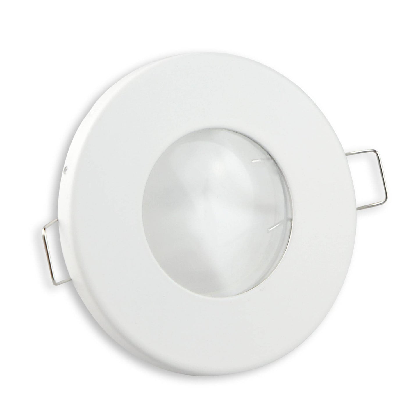 Einbaurahmen GU10 MR16 IP44 rund Badezimmer Gehäuse Sauna Spot LED Halogen