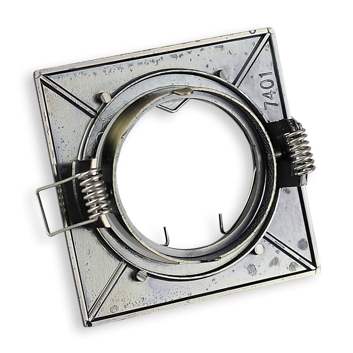 LED GU10 Einbaustrahler Aluminium schwenkbar 75mm 230 Volt