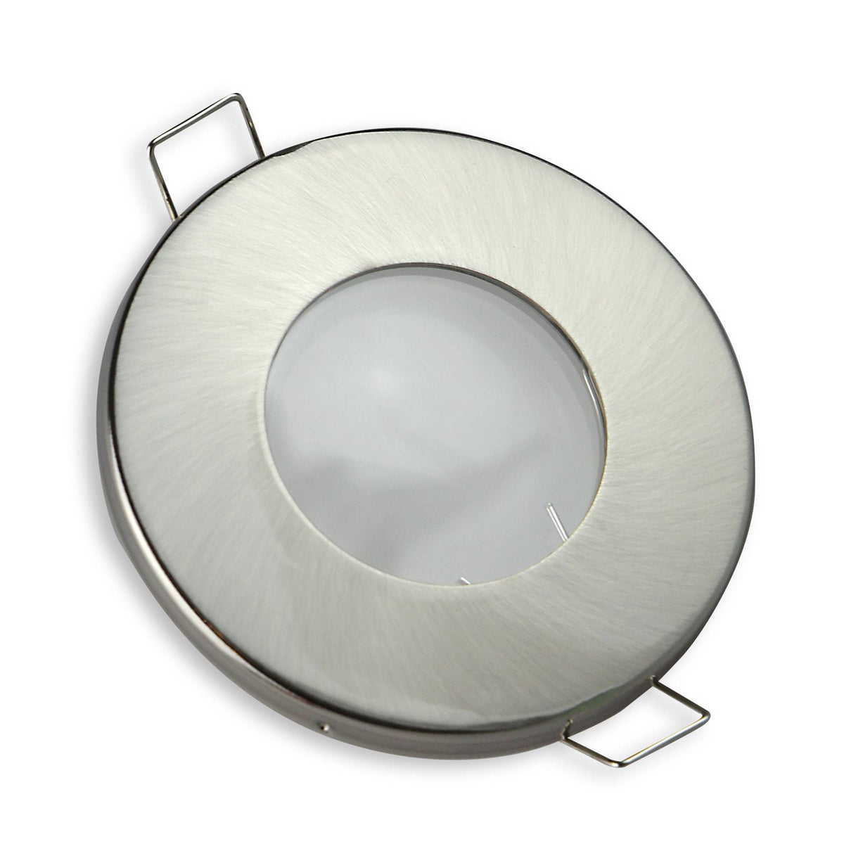 Einbaurahmen GU10 MR16 IP44 rund Badezimmer Gehäuse Sauna Spot LED Halogen