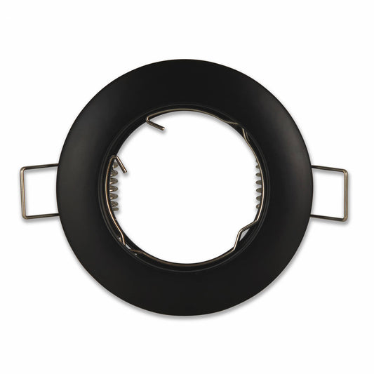 Einbaurahmen rund GU10 GU5,3 Ø65mm Bohrloch Gehäuse Einbaustrahler Spot