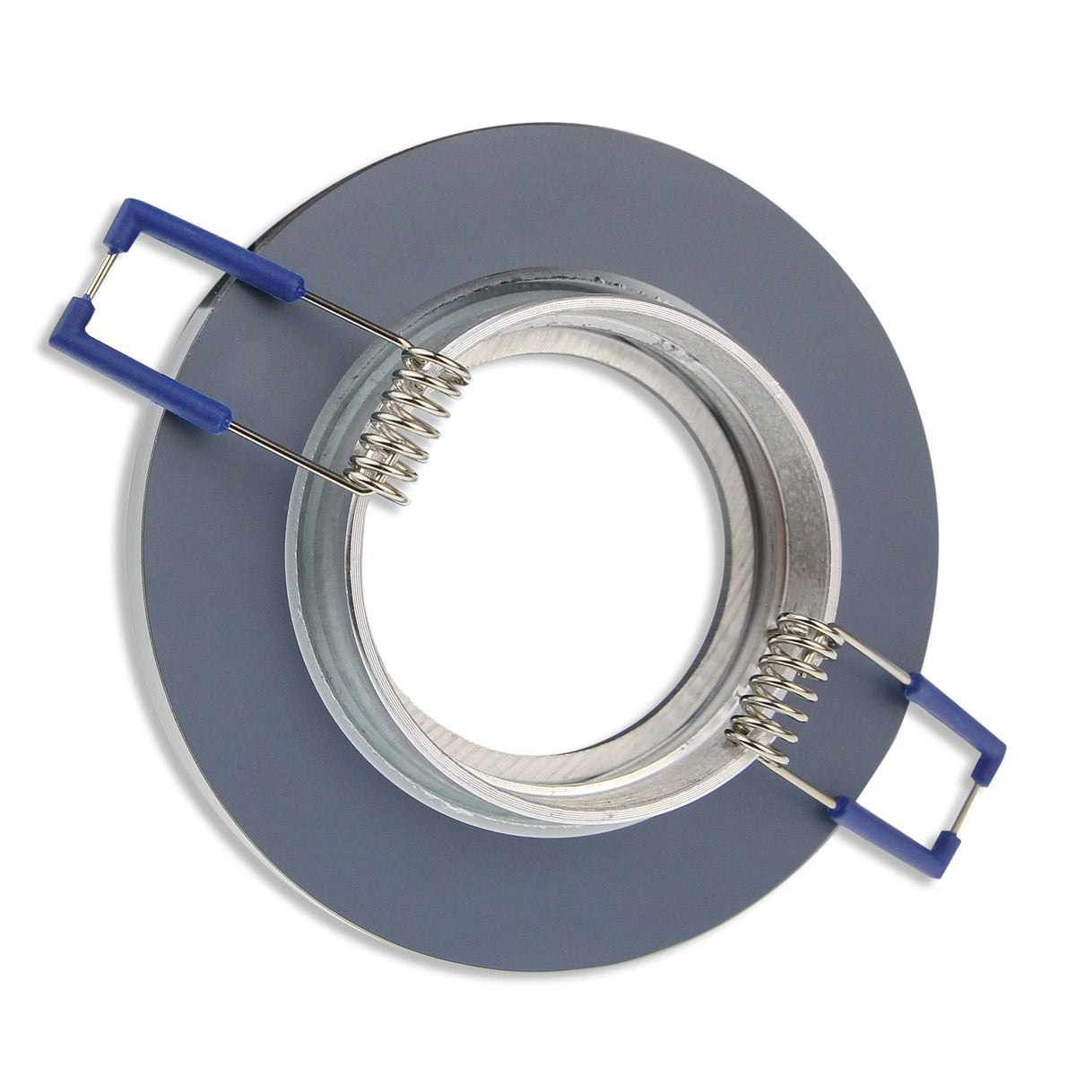 Einbaurahmen GU10 Glas rund eckig 60-70mm Gehäuse Einbaustrahler Spot LED