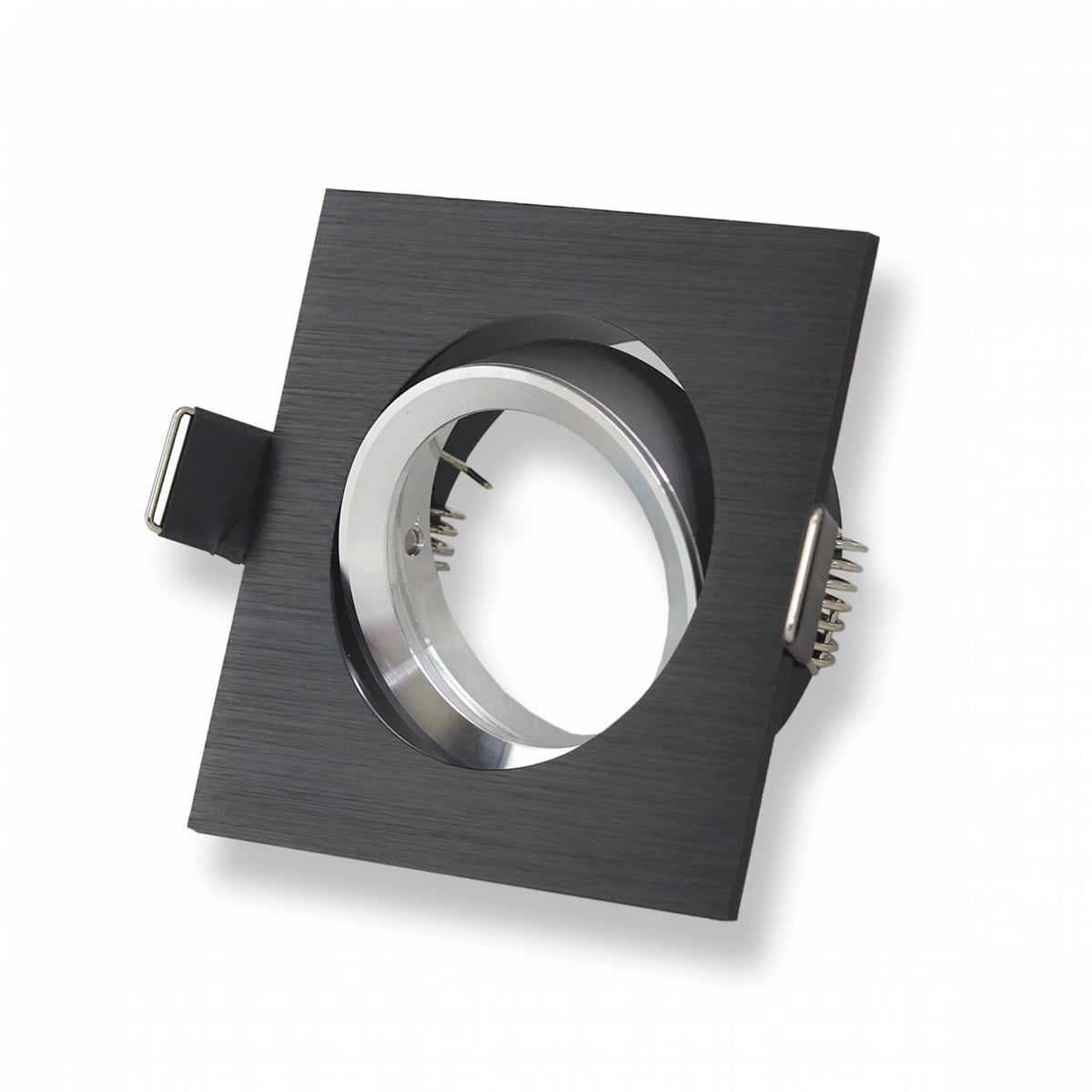 LED Einbaustrahler GU10 12 Volt 5-7 Watt rund eckig schwenkbar Einbauspot 70mm