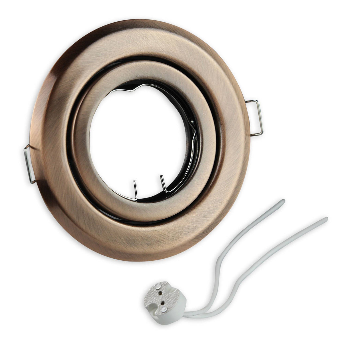 LED Einbaustrahler MR16 12V, rund & schwenkbar, 5–7W, 80–85 mm