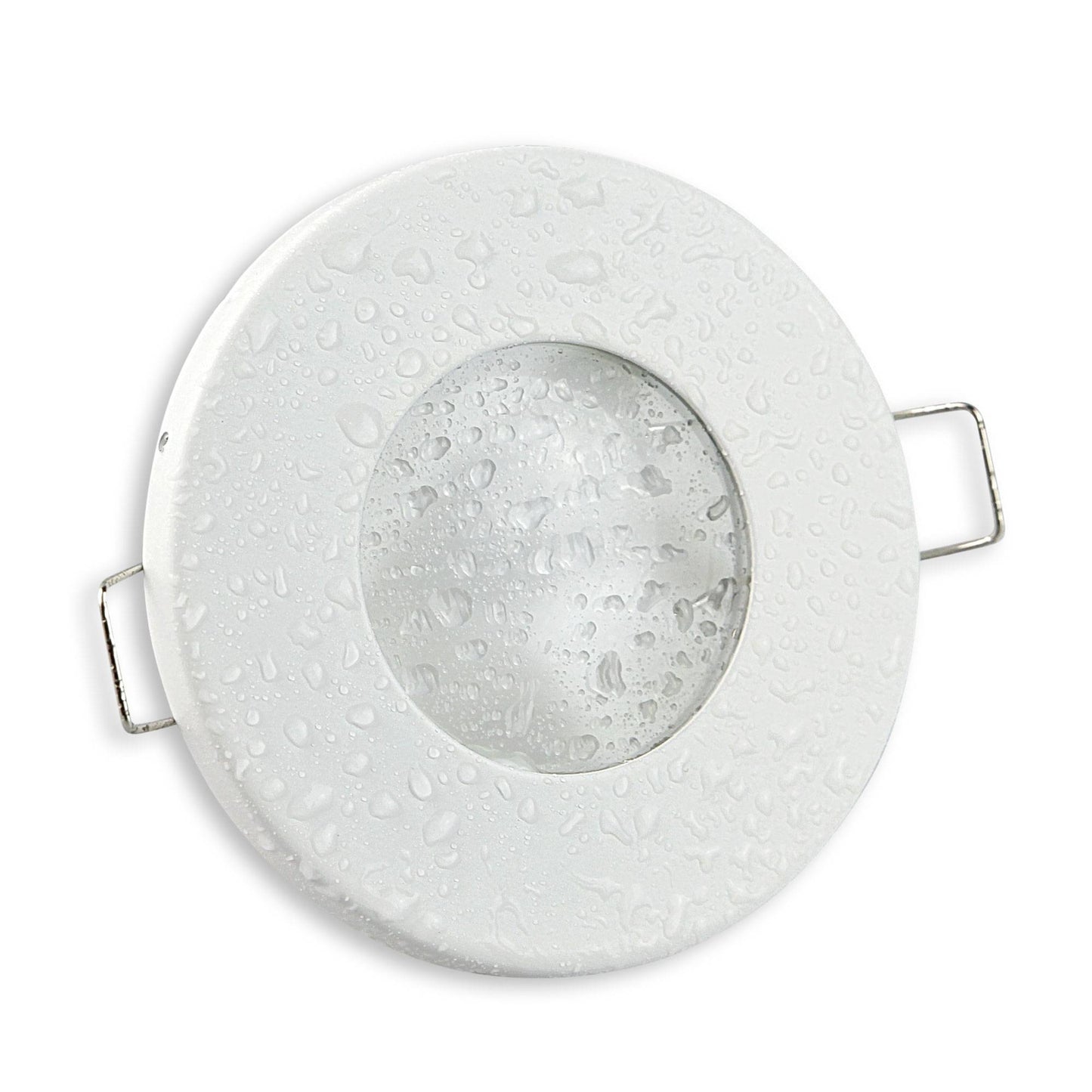 Einbaurahmen GU10 MR16 IP44 rund Badezimmer Gehäuse Sauna Spot LED Halogen