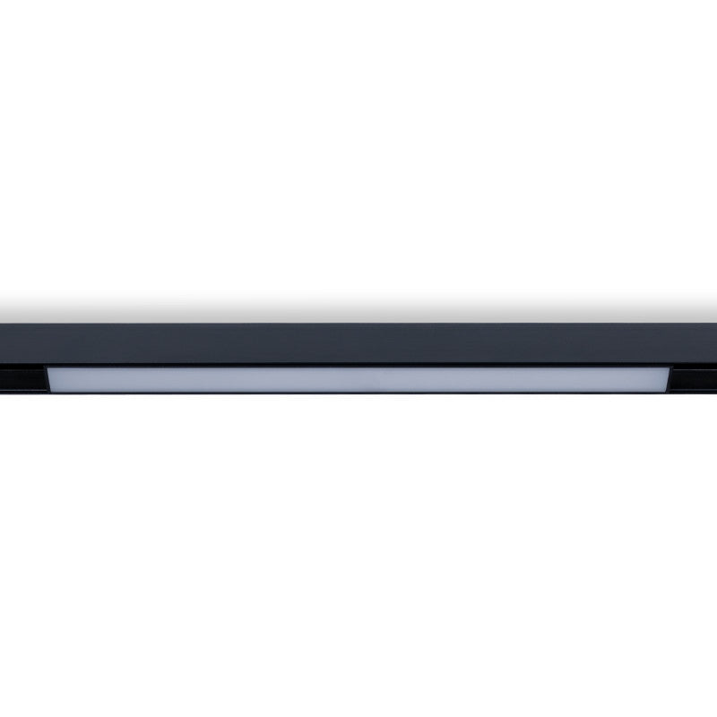Trano 48V CCT Magnet Schienenleuchte 12W/20W dimmbar – DALI‑2, 2700‑6000K, 120° Winkel, Aluminium, Opaler Diffusor, UGR22, Schwarz