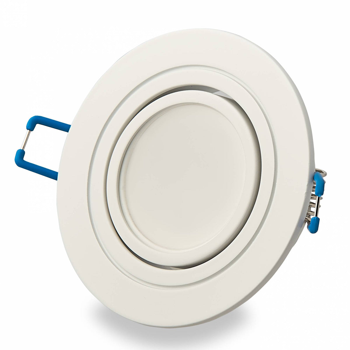 LED Einbaustrahler rund schwenkbar 1-9 Watt flach 230V GU10 Einbau-Spot