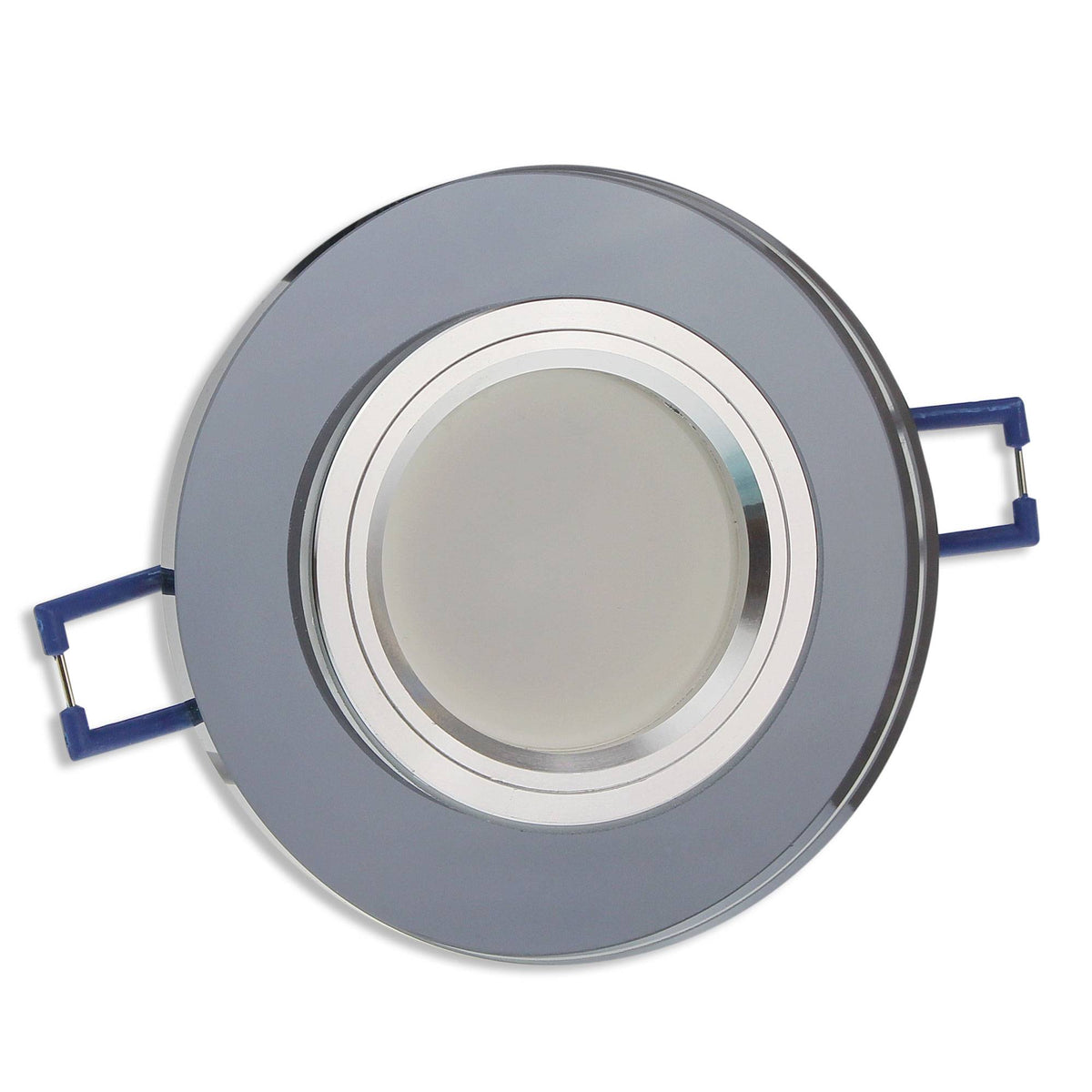 LED Einbaustrahler MR16 12 Volt 5-7 Watt rund eckig Einbauspot Glas 60-70mm