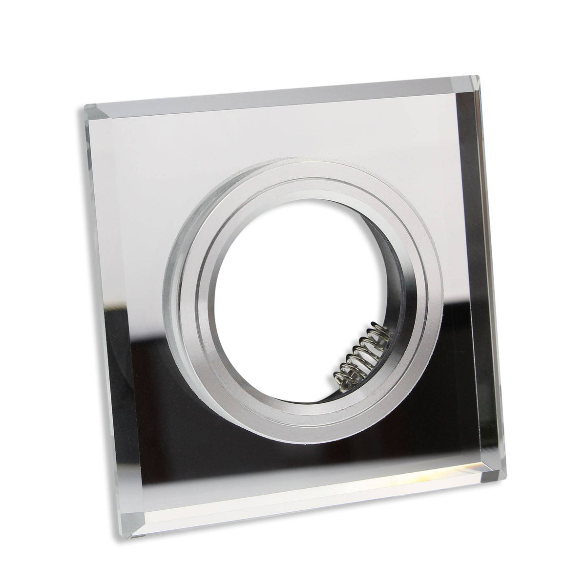 LED Einbaustrahler MR16 12 Volt 5-7 Watt rund eckig Einbauspot Glas 60-70mm