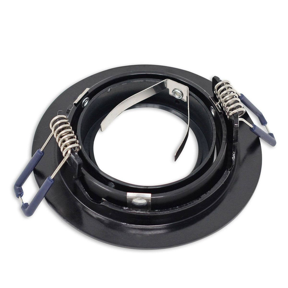 Einbaurahmen GU10 MR16 rund Gehäuse Einbauleuchte Ø75-85mm Bohrloch Spot LED