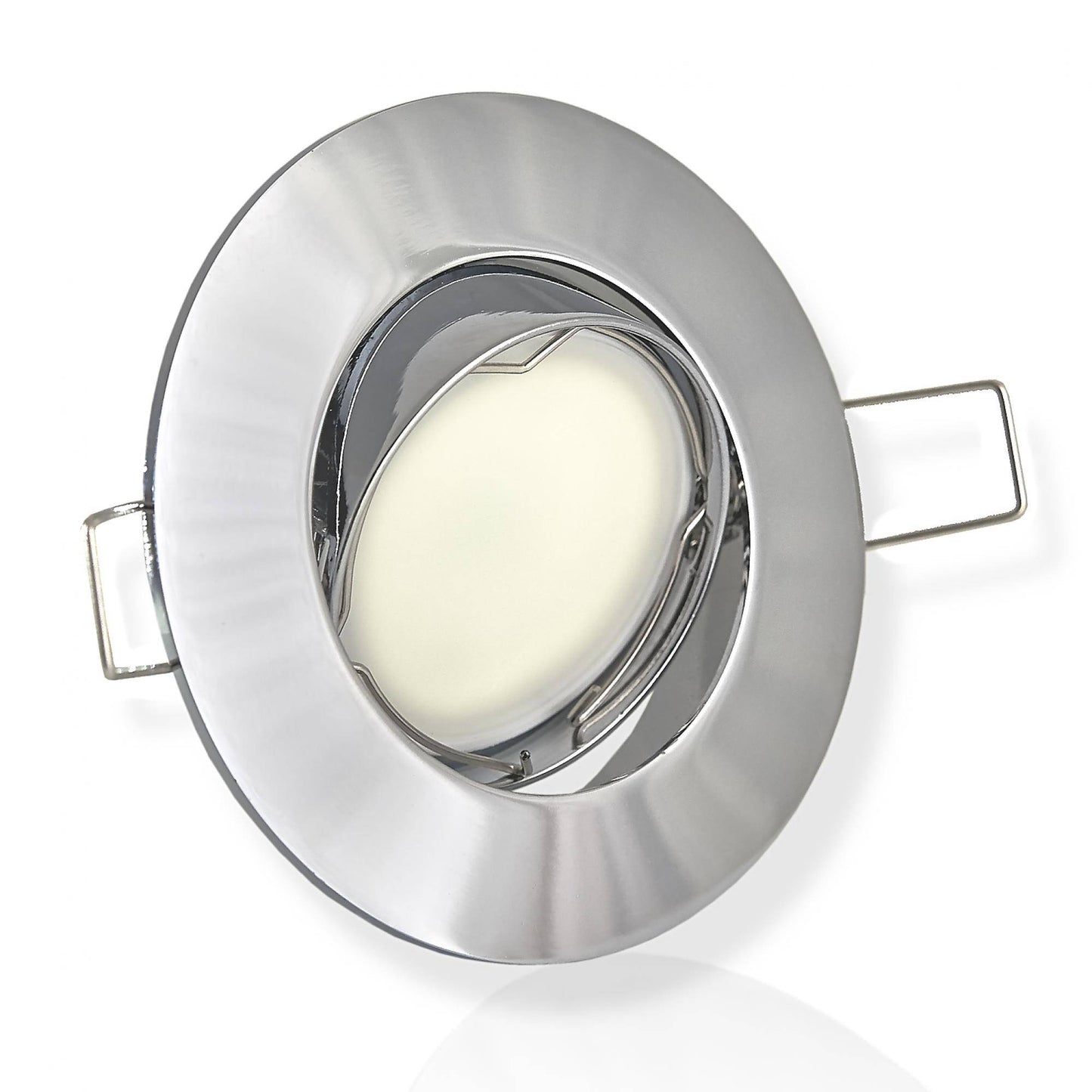 LED Einbaustrahler rund schwenkbar 5W 7W 12 Volt MR16 Spot Lampe 75-80mm