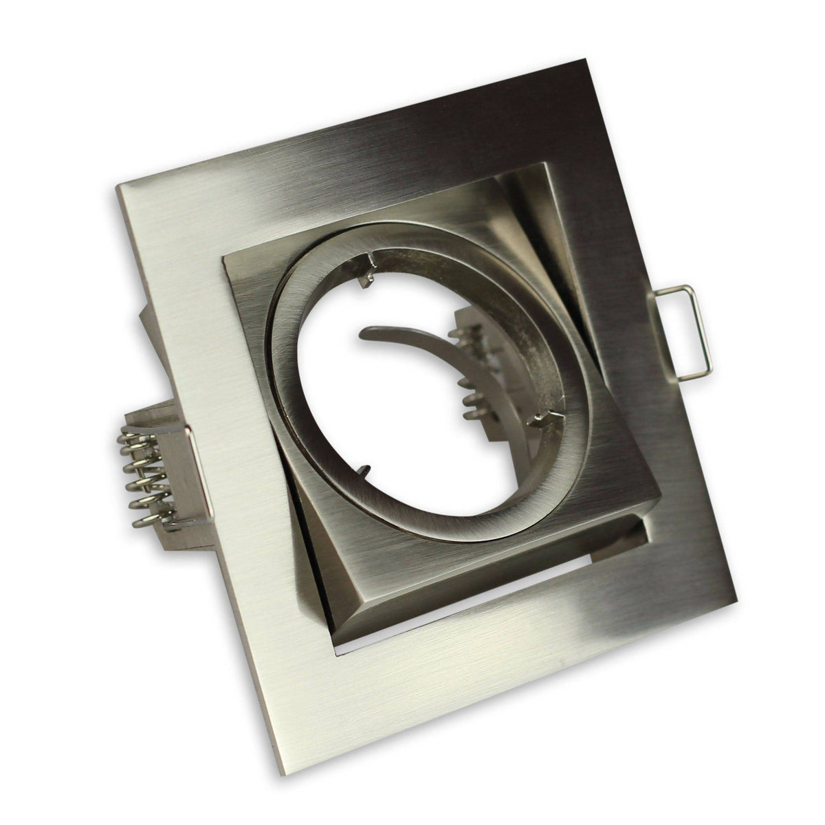 LED Einbaustrahler eckig schwenkbar 5-7W 12V MR16 Spot Leuchte 80mm Panel