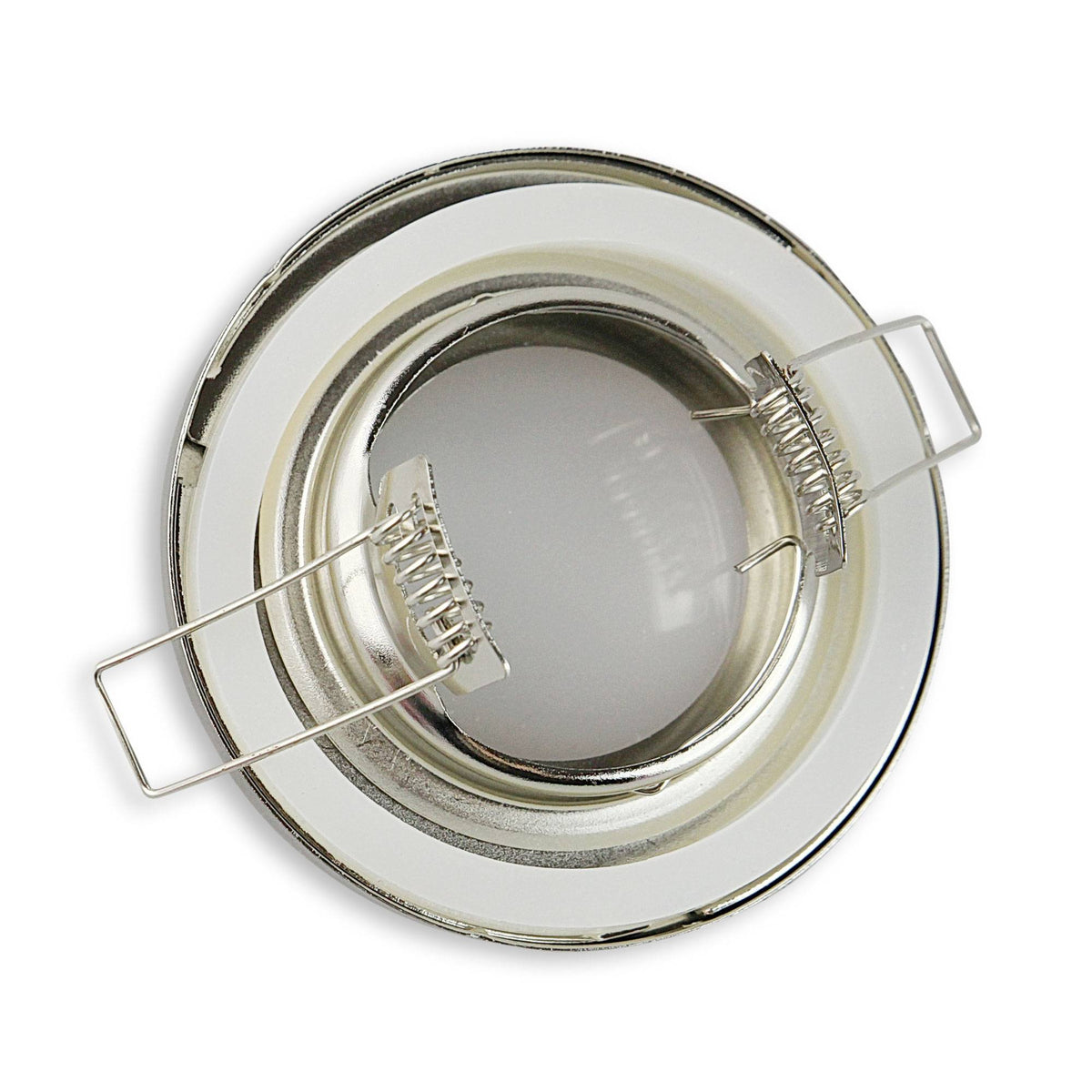 LED Einbaustrahler 230V GU10 Bad Badezimmer 1W rund IP44 Feuchtraum Einbauspot