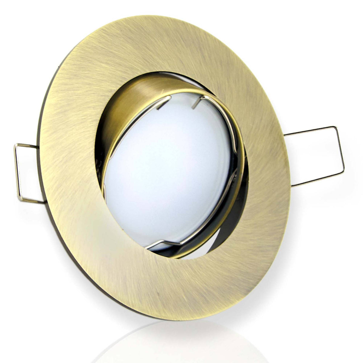 LED Einbaustrahler flach 3-6,5W Aluminium 230V Spot Einbauleuchte