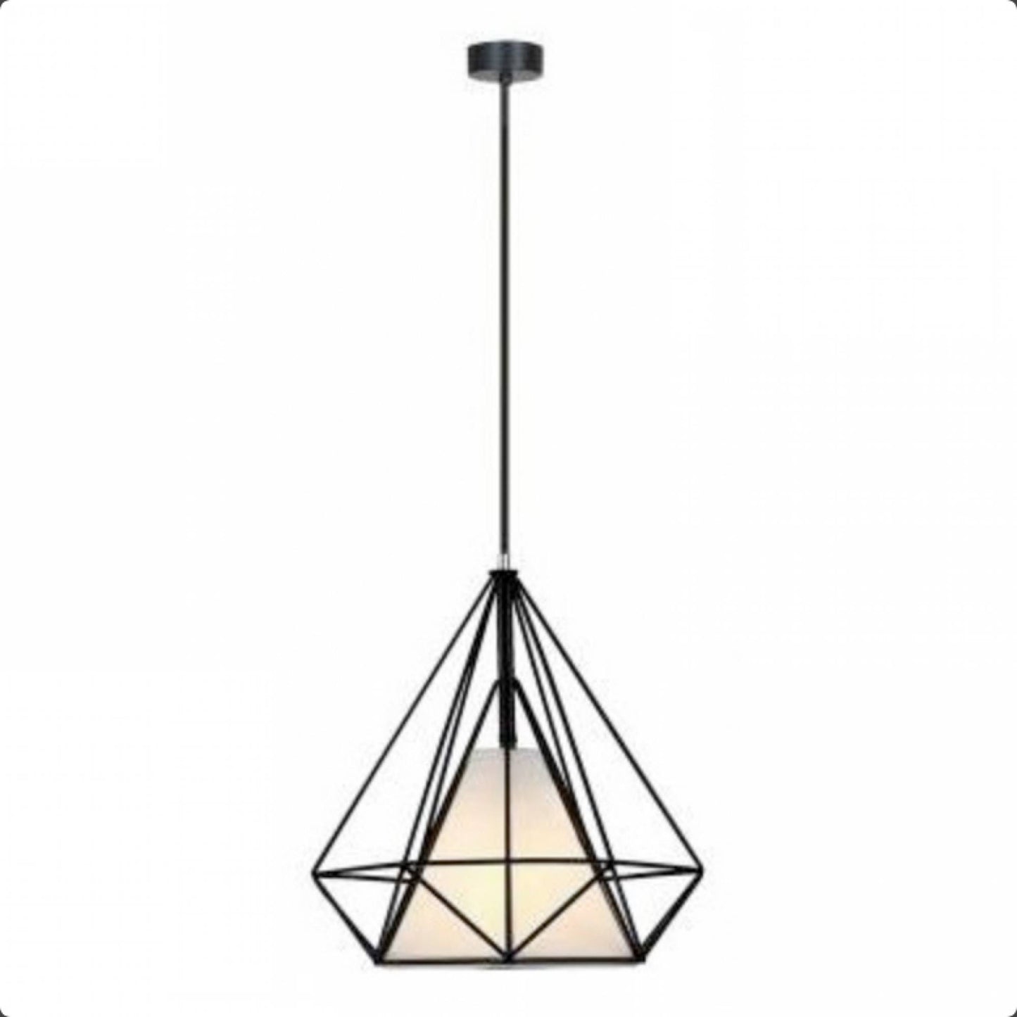 Pendellampe Deckenleuchte Retro Hängelampe E27 Draht-Leuchte Hängeleuchte