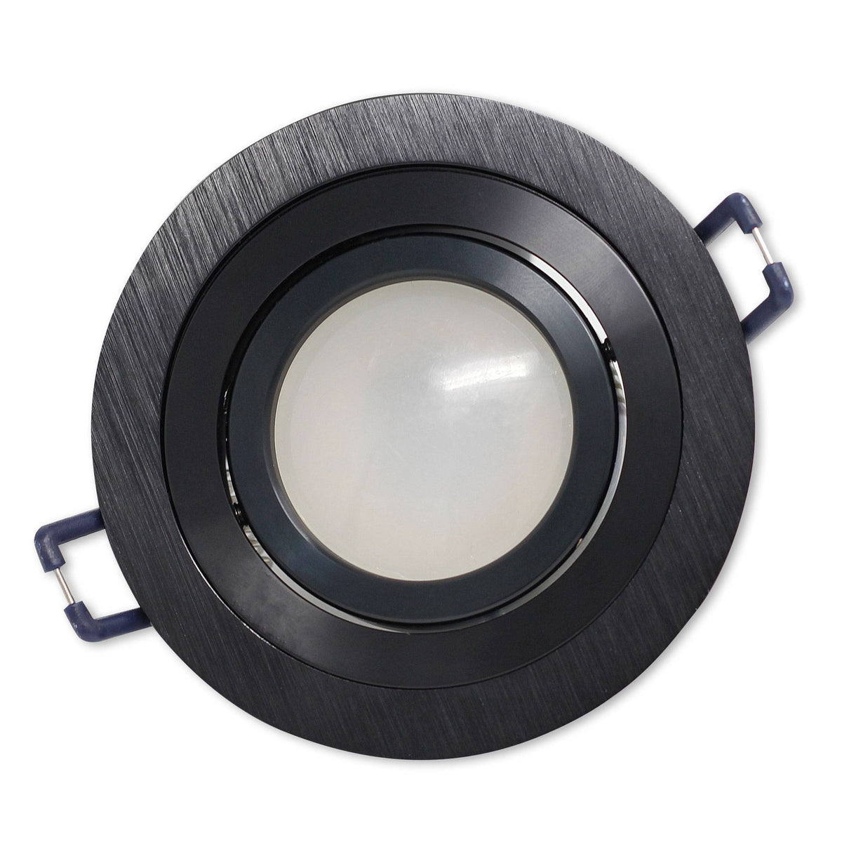 Einbaurahmen GU10 MR16 rund Gehäuse Einbauleuchte Ø75-85mm Bohrloch Spot LED