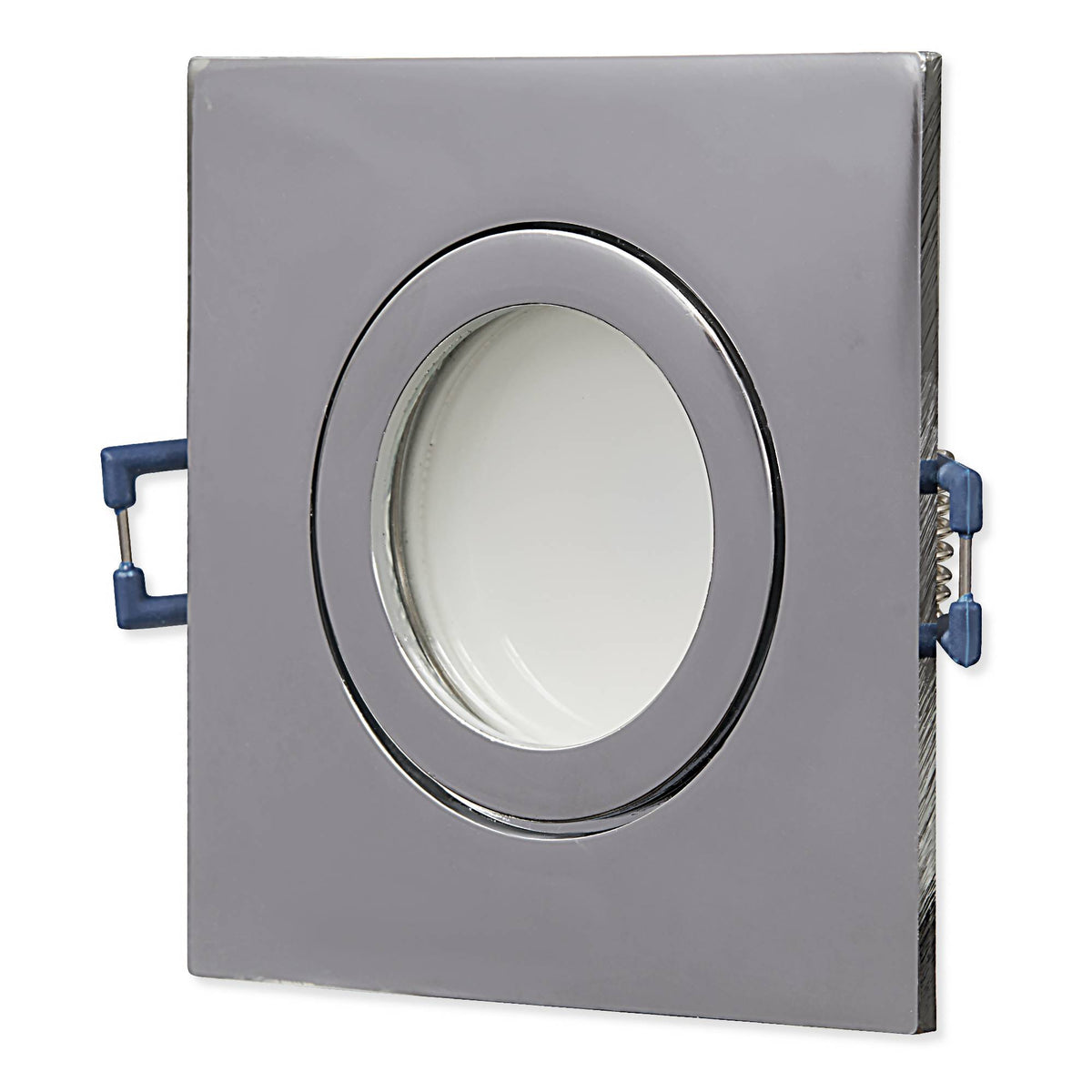 LED Einbaustrahler eckig IP44 3-6,5W Chrom Bad Badezimmer Deckenstrahler