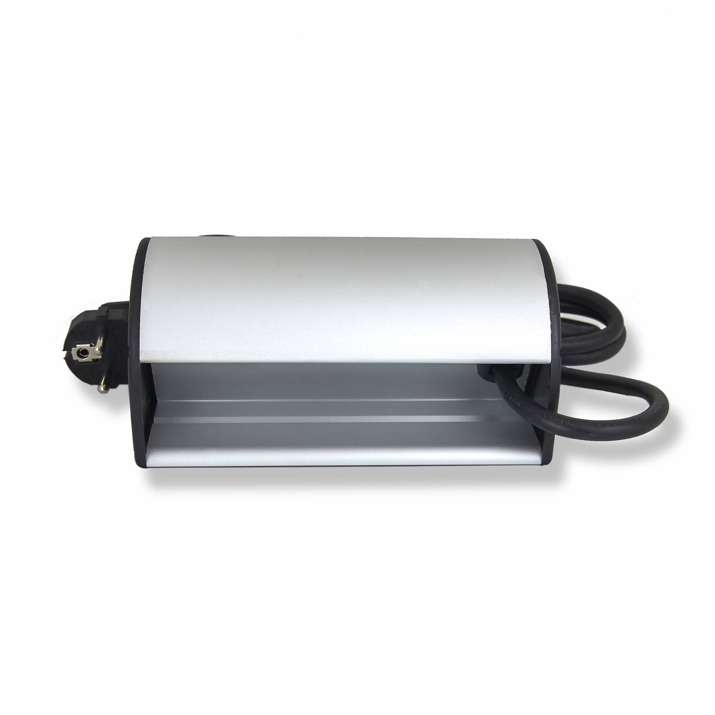 Steckdose Tischsteckdose Küche Büro Aluminium Steckdosenelement