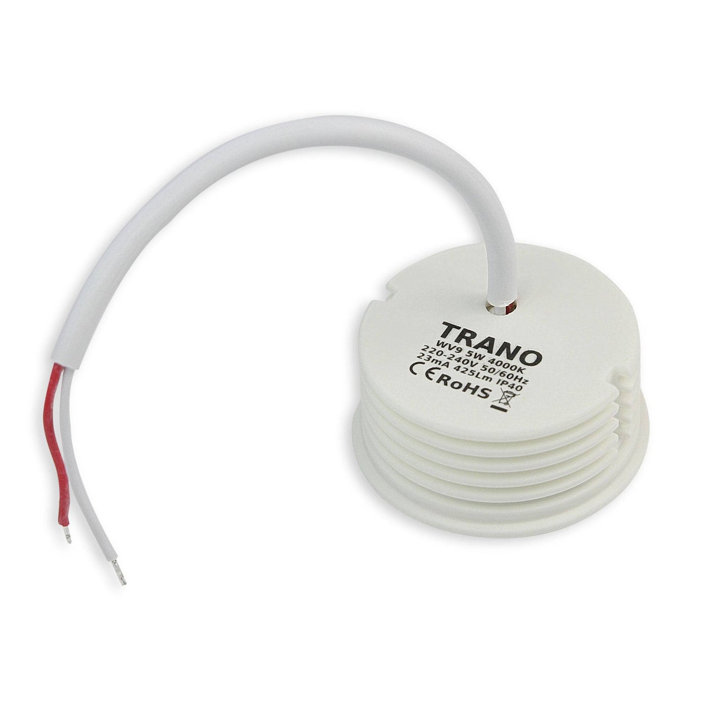 LED Einbaustrahler schwenkbar braun eckig Holz super flach 3-6,5W IP40 230 Volt