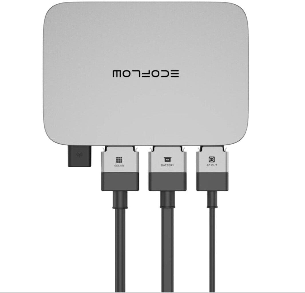 EcoFlow PowerStream Mikrowechselrichter: 800W, 230V AC Reine Sinuswelle, 12V DC Eingang, Umfassender Schutz