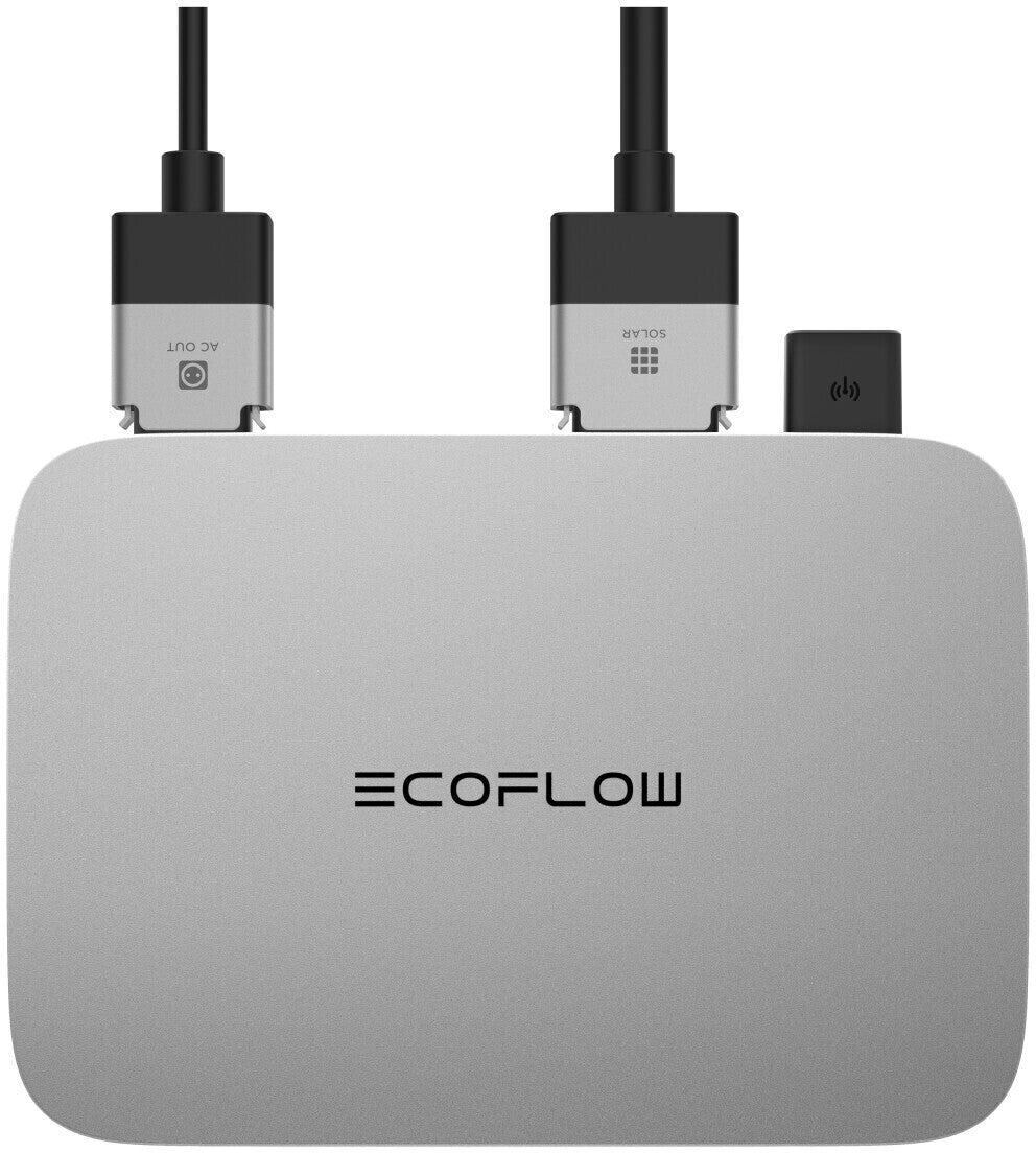 EcoFlow PowerStream Mikrowechselrichter: 800W, 230V AC Reine Sinuswelle, 12V DC Eingang, Umfassender Schutz