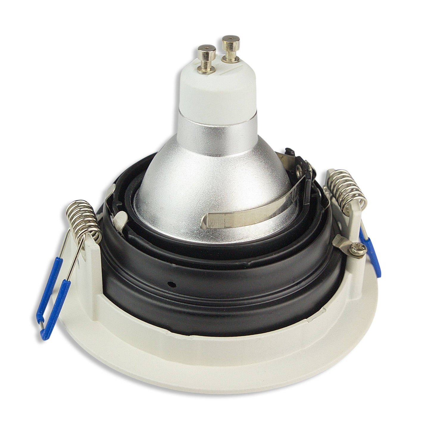 LED Einbaustrahler 1-9W eckig rund 230V GU10 90-95mm Bohrloch schwenkbar