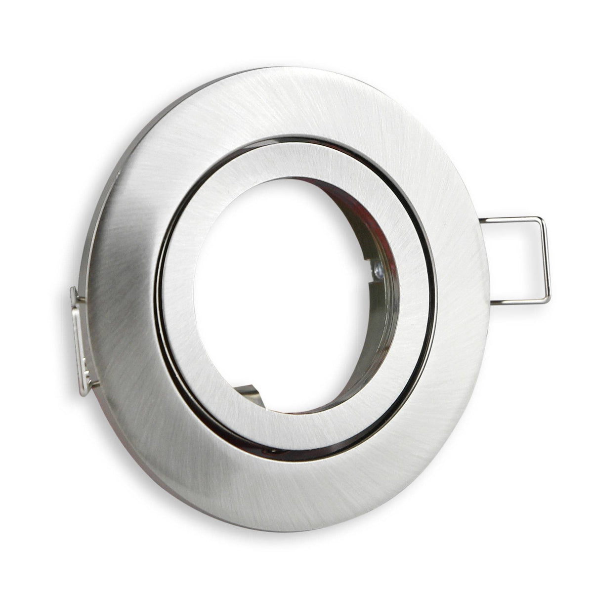 Einbaurahmen rund GU10 MR16 schwenkbar Rahmen 70mm Einbauleuchte Einbauspot LED
