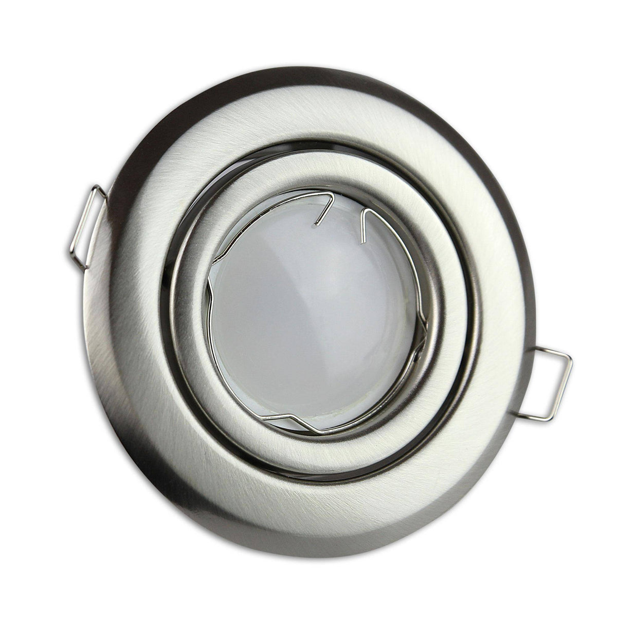 LED Einbaustrahler MR16 12V, rund & schwenkbar, 5–7W, 80–85 mm