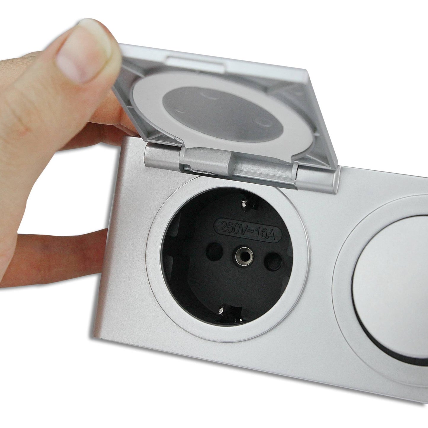 Steckdose IP44 Bad Badezimmer Lichtschalter Küche Schalter Steckdosenleiste