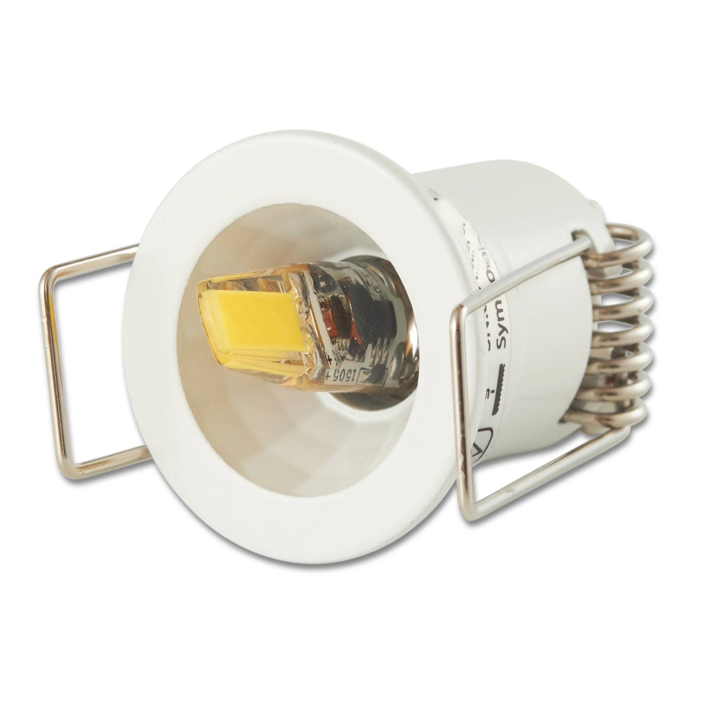 Einbau-Rahmen rund G4 Rahmen 25mm Einbaustrahler Spot LED Halogen weiß grau