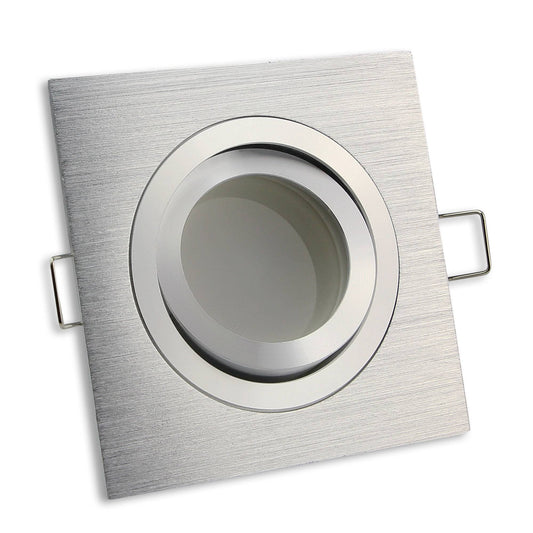 LED Einbaustrahler schwenkbar 1-9W GU10 230V eckig Spot Strahler 86-90mm