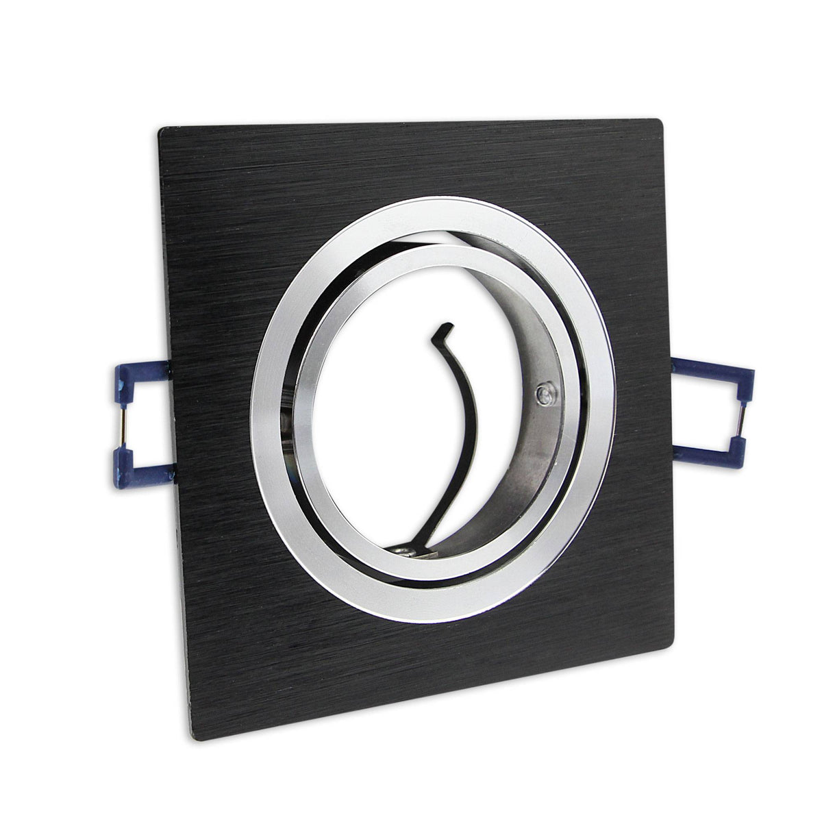 LED Einbaustrahler GU10 230V 1-9 Watt rund eckig Einbauspot 68mm Bohrloch
