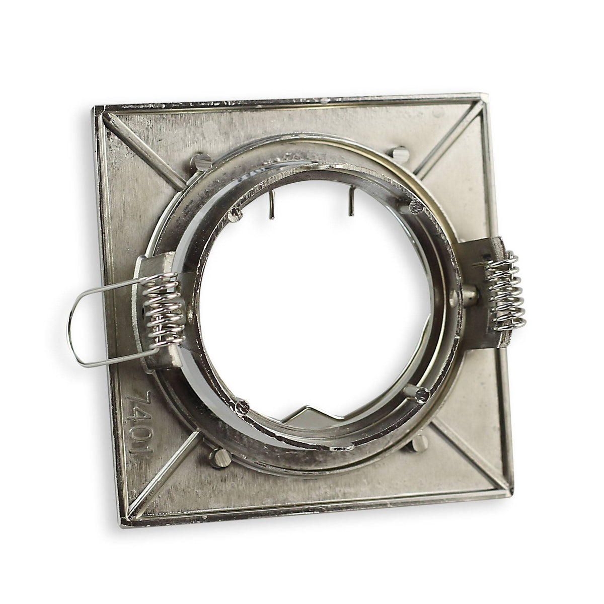 LED Einbaustrahler MR16 12V 5-7 Watt eckig Einbauspot 75mm Bohrloch