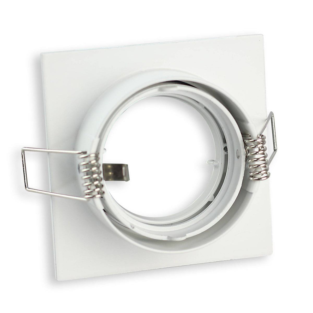 Einbaurahmen rund eckig GU10 R16 schwenkbar Rahmen Ø70mm Einbaustrahler Spot LED