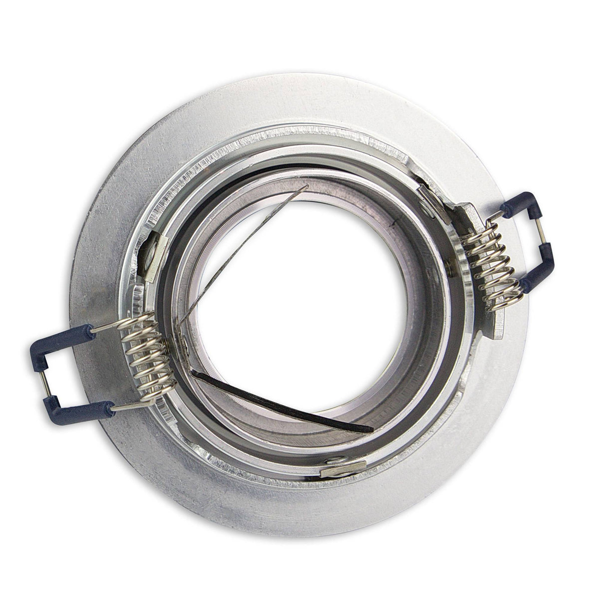 Einbaurahmen GU10 MR16 rund Gehäuse Einbauleuchte Ø75-85mm Bohrloch Spot LED