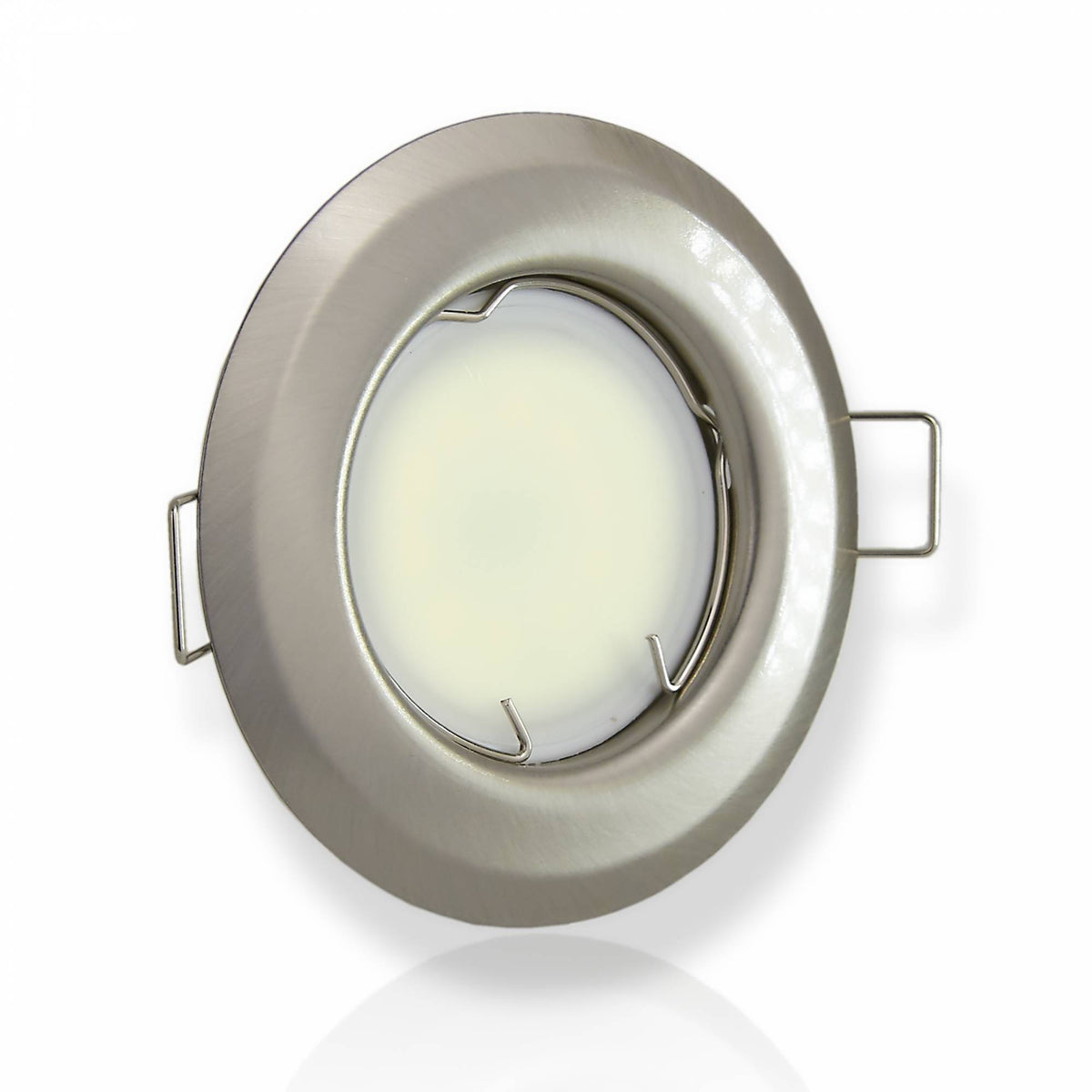 Einbaurahmen GU10 MR16 rund 55-60mm Gehäuse Einbauleuchte Einbauspot LED Halogen
