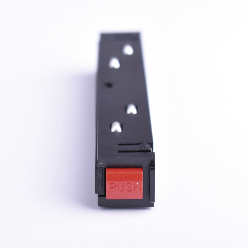 Trano 48V Verbinder‑Set für Magnetschienen 20 mm – Linearverbinder 125×15 mm & Eckverbinder 90° mit 195 mm Kabel – Schwarz, kompatibel mit Aufbau/Einbau/Trimless