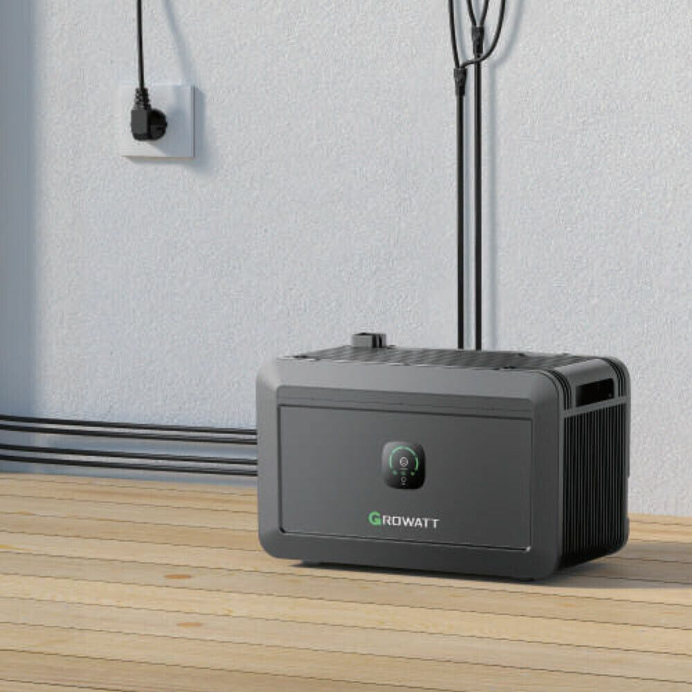 Growatt Balkonkraftwerk Komplettset: NEO 800M-X Wechselrichter + Noah 2000 Speicher (2 kWh)