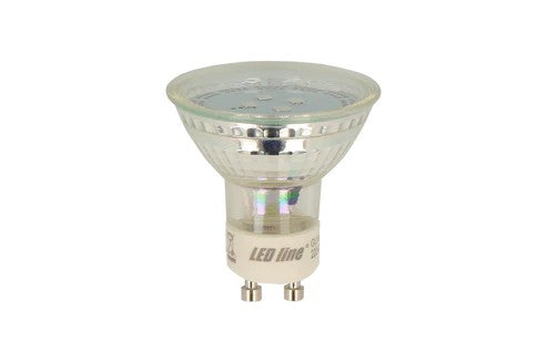 LED Leuchtmittel GU10 Warmweiß 1 Watt 80 Lumen, Energieeffizient, Glasgehäuse