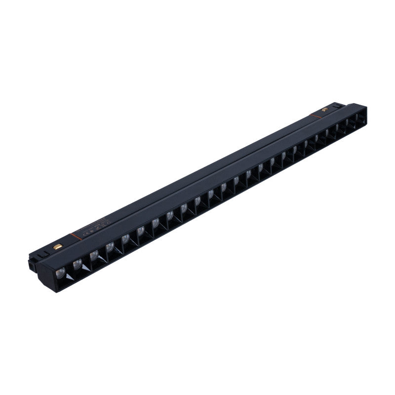 Trano 48V Magnet Schienensystem LED CCT Leuchte 12W/20W DALI‑2 dimmbar UGR18 – 2700‑6000K, 24° Spot, Aluminium, CE/ROHS