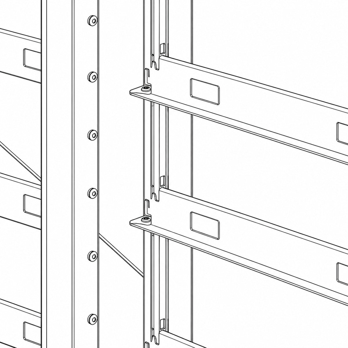Deye BOS-A-Rack11 – Batterierack – Ansicht 4