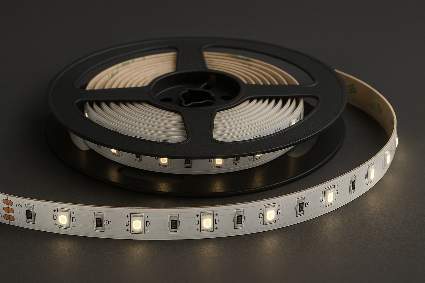 LED Streifen 600 SMD 12V 4000K 9,6W - 5 Meter Rolle