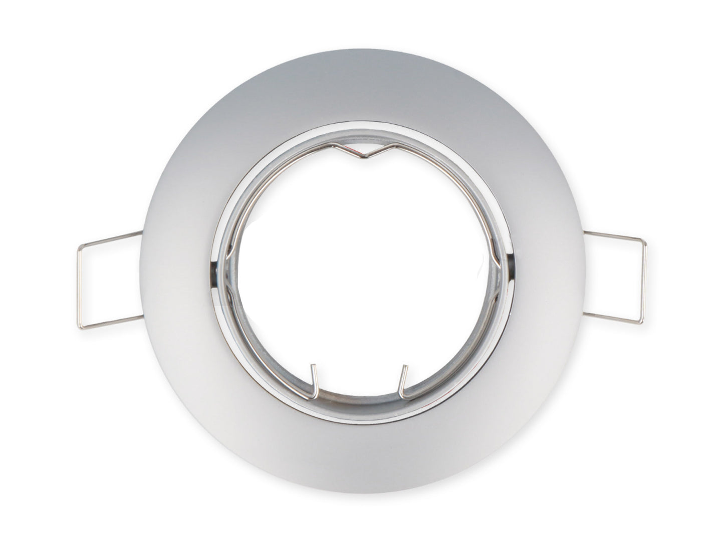 Einbaurahmen rund schwenkbar GU10 GU5.3 Ø75mm Bohrloch Rahmen Einbauleuchte Einbauspot Aluminium
