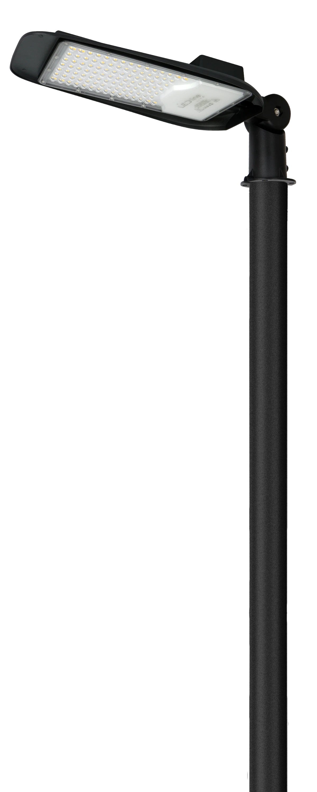 Straßenleuchte Lichtmast Schwarz – Höhenverstellbar 2–4m, wetterfest & stabil