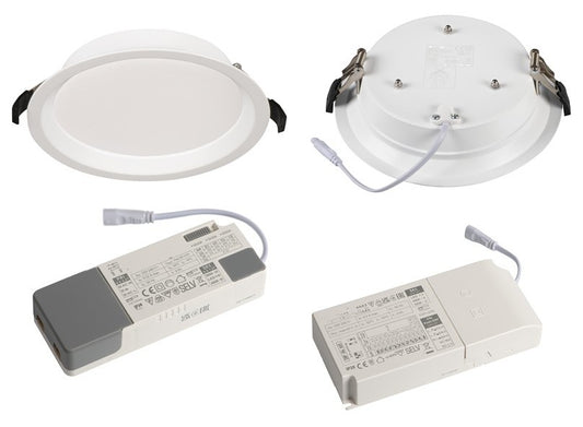 LED Einbaustrahler 15-29 Watt optional mit LED Transformator